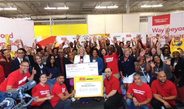 Aldridge Elementary Surprise Shopping Spree 